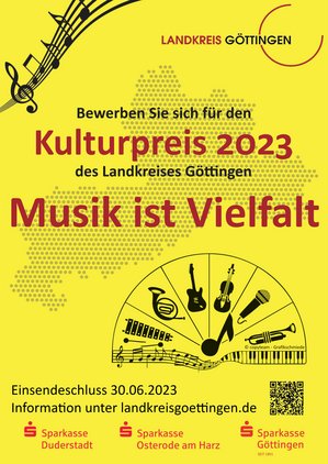 Plakat Kulturpreis 2023