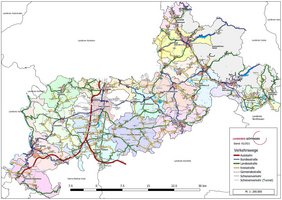 Straßennetz Landkreis Göttingen 2021