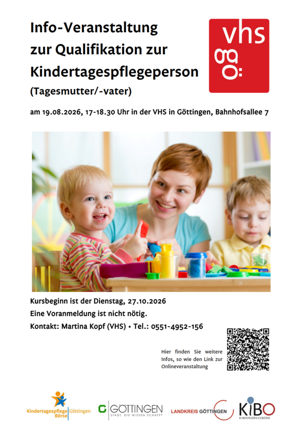 Bild vergr&ouml;&szlig;ern: Informationen zur Qualifikationsveranstaltung