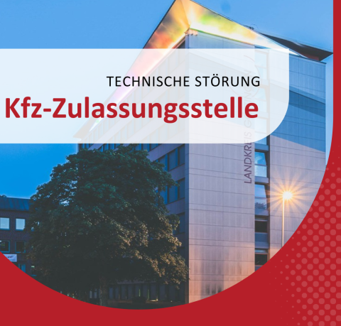 Technische Störung KfZ Zulassung