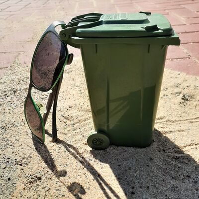 Bild Komposttonne im Sommer 