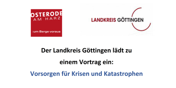 Vorsorgen für Krisen und Katastrophen